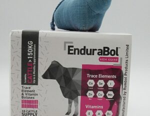 endurabol high iodine bolus bovin adulte 6 oligo éléments 3 vitamines