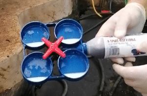 kit plateau cmt reservoir +1 litre de réactif