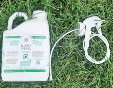 repulsif mouches moucherons tiques poux moutons chevres 5 litres+spray